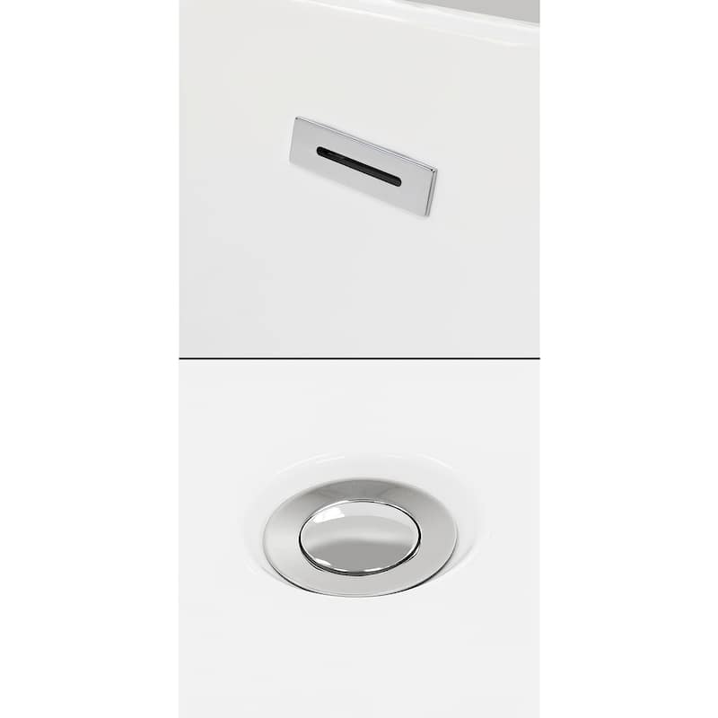 Grayley 66-Inch x 32-Inch Alcove Bathtub in White with Options