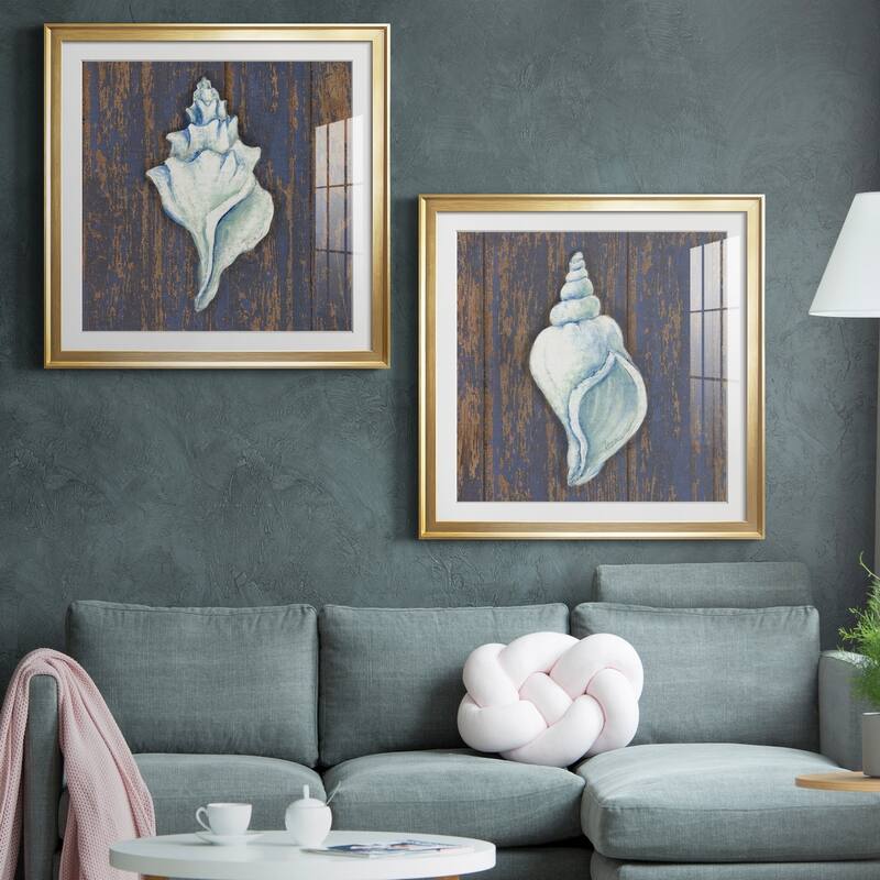 Weathered Shell I Premium Framed Print - Ready to Hang