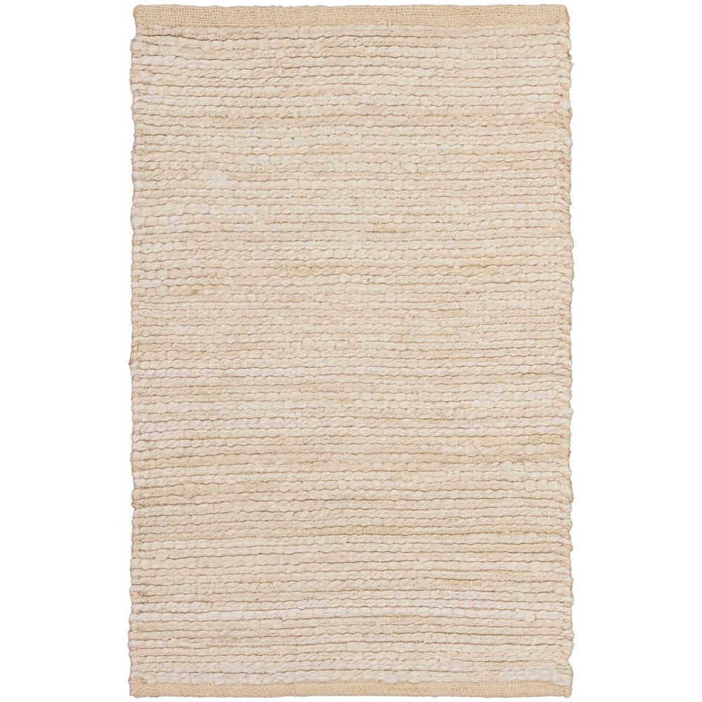 Nourison Natural Jute Indoor only Solid Area Rug