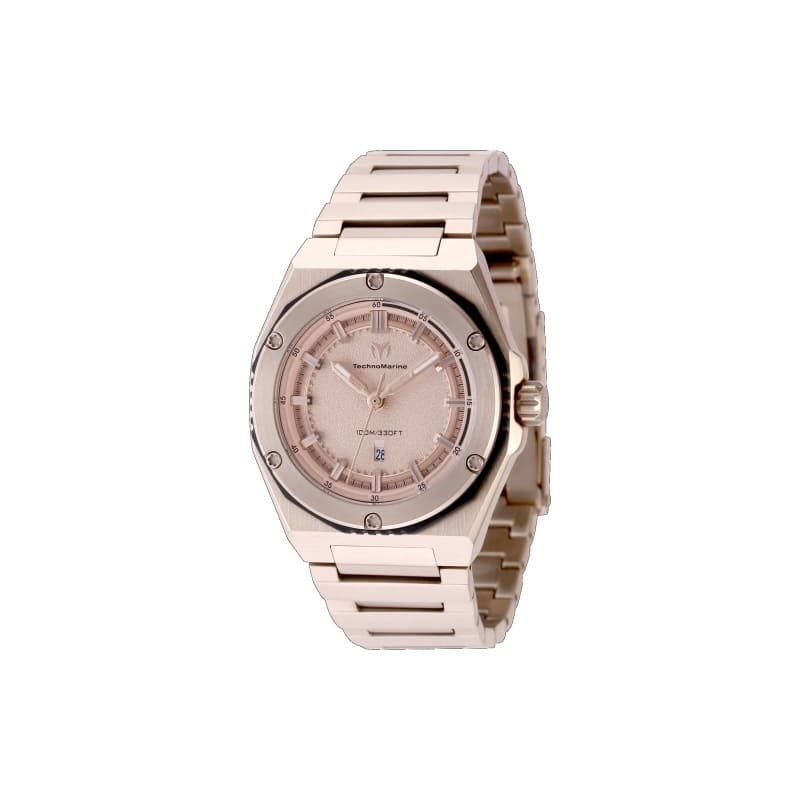 Technomarine Women's TM-416058 CORAL Quartz Rose Gold Dial Watch - Rose Gold