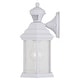 preview thumbnail 4 of 9, Vaxcel Lighting T0730 Auburn 12" Tall Outdoor Wall Sconce with Clear