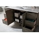 preview thumbnail 4 of 34, James Martin Vanities Metropolitan 60" Single Vanity, Silver Oak