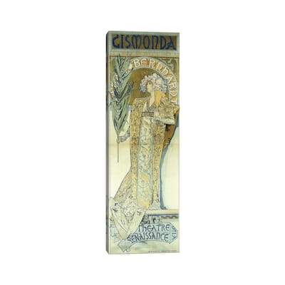 iCanvas "Gismonda, c.1894 " by Alphonse Mucha Canvas Print