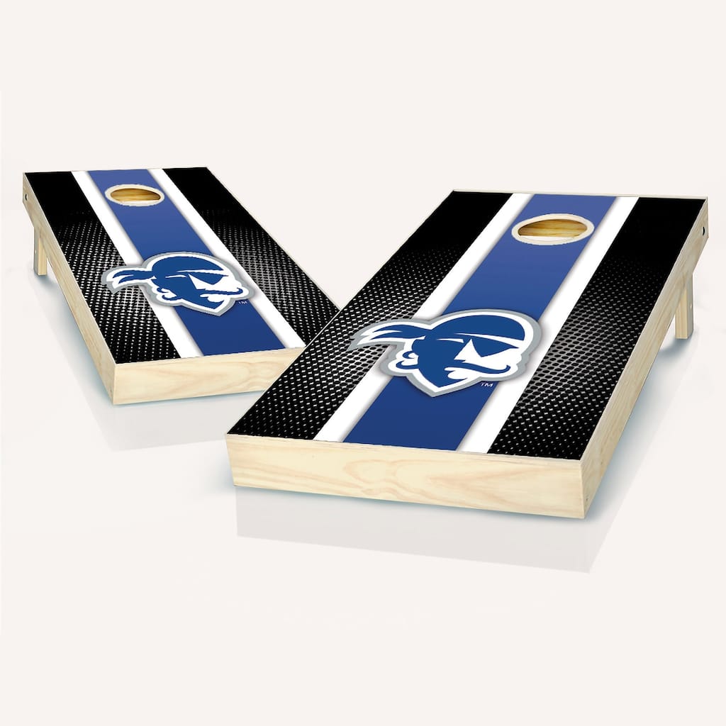 Seton Hall Striped Outdoor Cornhole Board Set