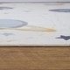 preview thumbnail 4 of 14, Mod-Tod Galaxy Orbit Space Pattern Multicolor Kids Area Rug