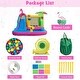 preview thumbnail 9 of 9, Costway Tropical Inflatable Bounce Castle for Backyard, Ocean Ball & - See Details