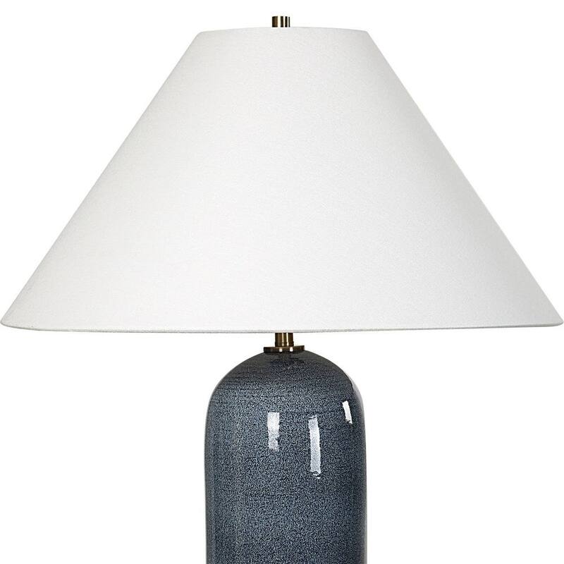 Uttermost Mayetta Deep Blue Table Lamp - N/A