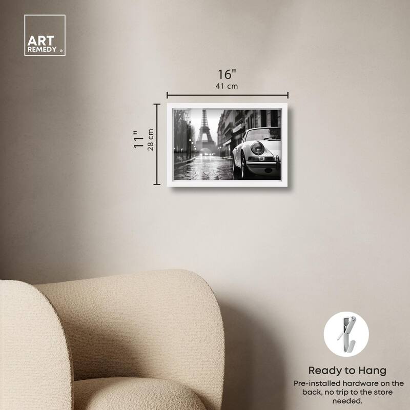 Rainy Day Paris Shadowbox by Art Remedy