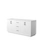 Option White, Matte Black Trim, No Top
