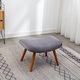 preview thumbnail 46 of 50, Carson Carrington Aasen Silky Velvet Tufted Accent Chair with Ottoman
