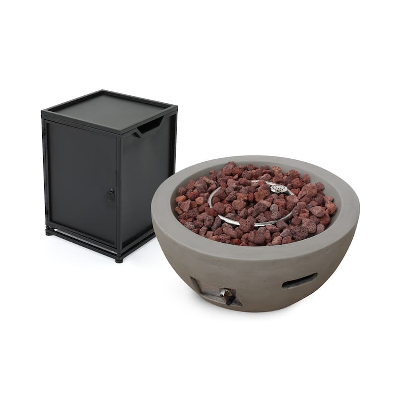 Marcel 27" Fire Pit by Christopher Knight Home