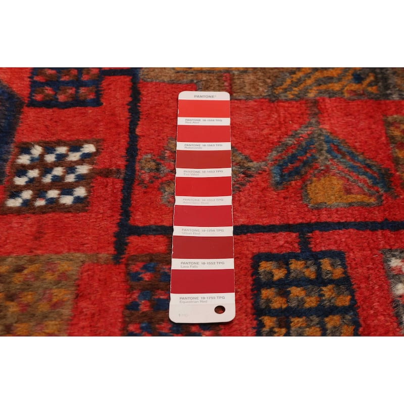 ECARPETGALLERY Hand-knotted Anadol Red Wool Rug - 4'7 x 6'9