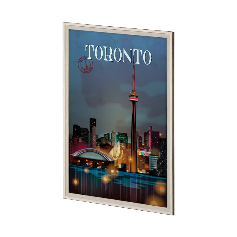 Toronto Go (XL) Framed Art Print