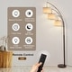 preview thumbnail 17 of 47, 80" Tree Floor Lamp with Remote Control and Dimmable 3 Color Tempetures