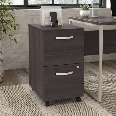 Hybrid 2 Drawer Mobile File Cabinet by Bush Business Furniture