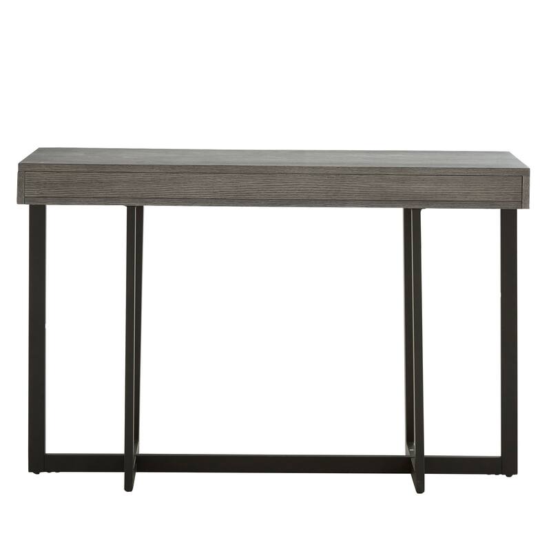 Eldersley Wood Finish Sofa Table with Two Drawers by iNSPIRE Q Modern
