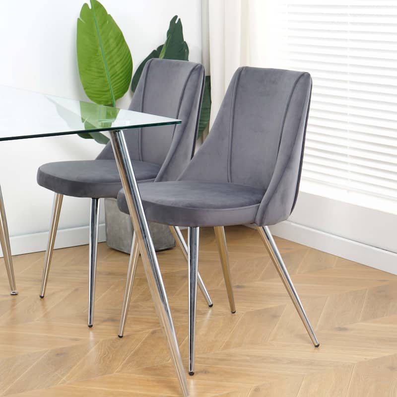 Velvet Dining Chairs(set of 4)