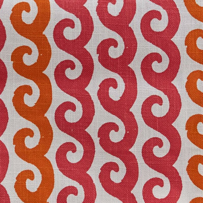 Split P Fuchsia Waves Printed Napkin Set of 4 - 20" x 20"
