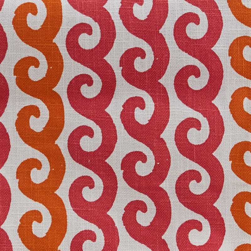 Split P Fuchsia Waves Printed Table Runner - 72" x 14"