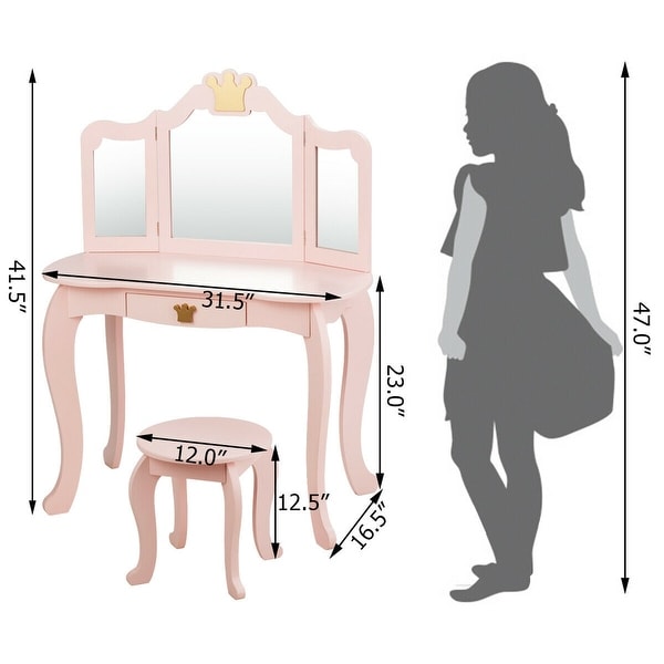 Princess vanity chair sales
