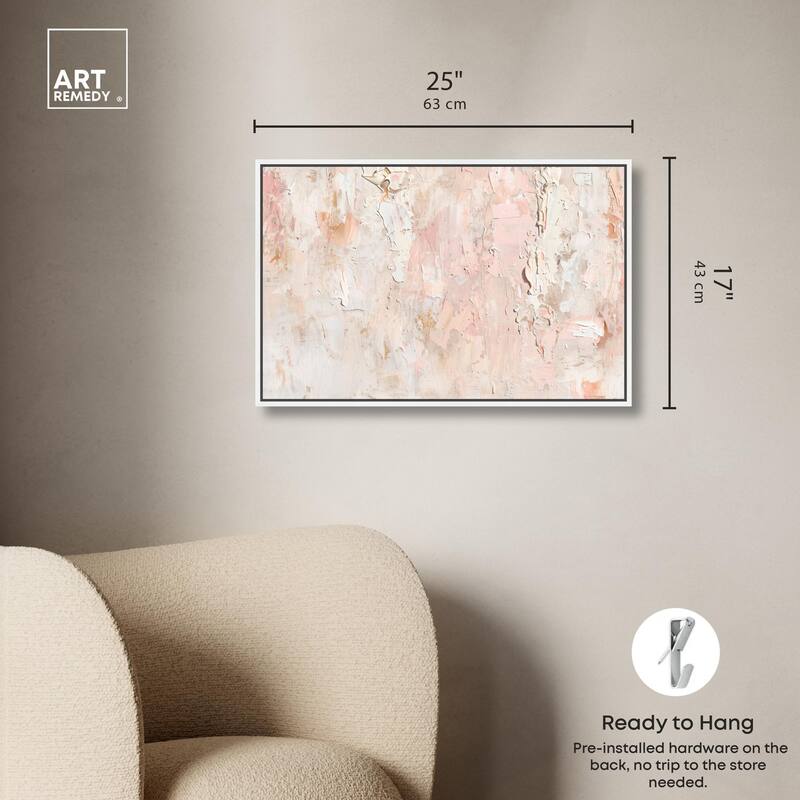 Impasto Layers Canvas by Art Remedy