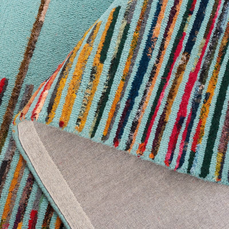 SAFAVIEH Handmade Nantucket Mischa Bohemian Wool & Cotton Rug