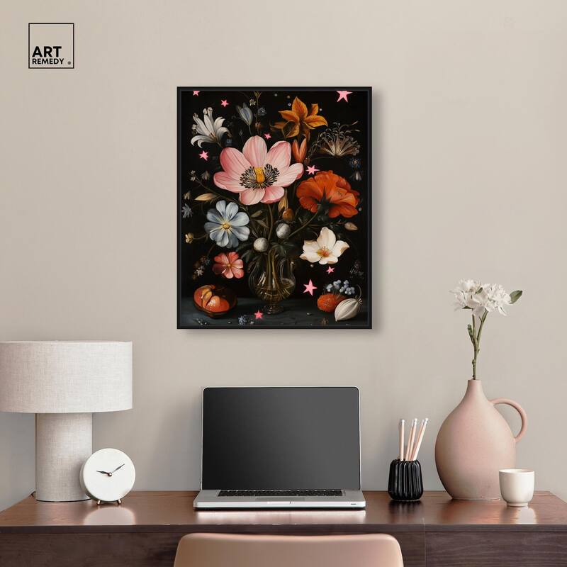 TANY's Floral Universe II Canvas by Art Remedy
