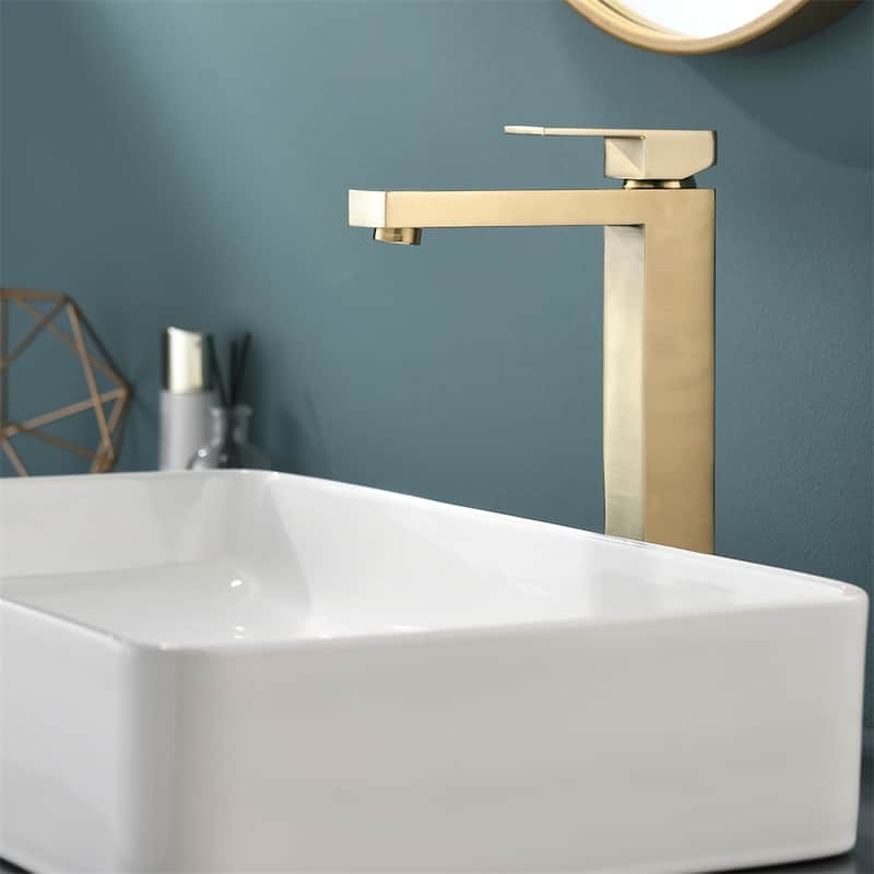 Bathroom Faucet,Brushed Faucet for Bathroom Sink,Single Hole Faucet