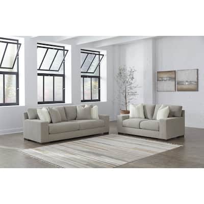 Signature Design by Ashley Maggie Gray 2-Piece Upholstery Package - 96" W x 40" D x 37" H