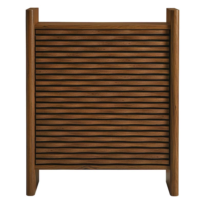 Emric Wave Shoe Cabinet - N/A