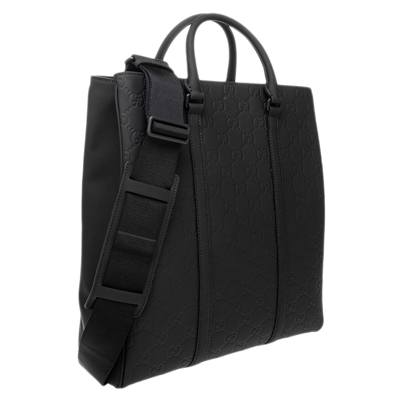 Gucci Men's GG Rubber-Effect Tote