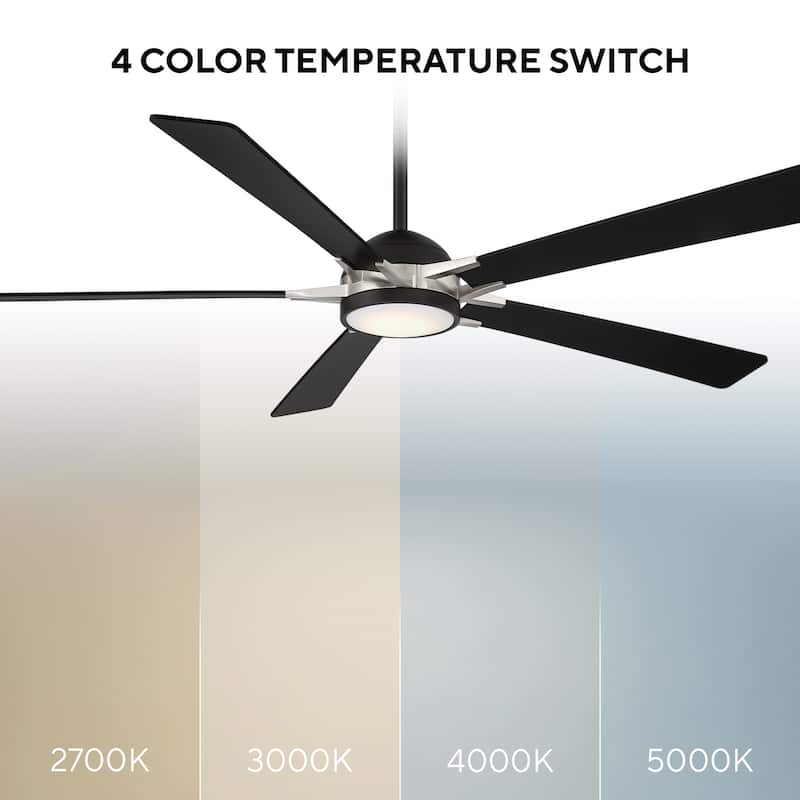Rotary Indoor or Outdoor 5-Blade 65in Smart Ceiling Fan - 65