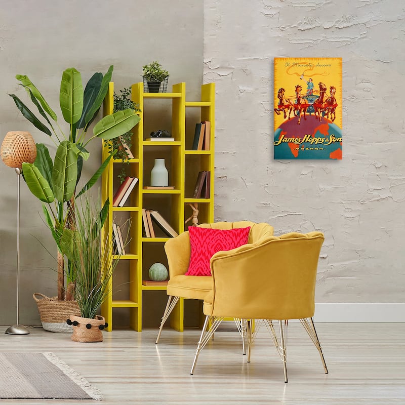 Stupell Great Bullfight Antique Advertisement Canvas Wall Art Design By Marcus Jules