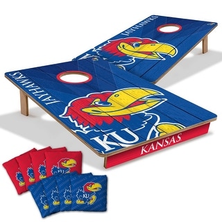 Kansas Jayhawks NCAA Tailgate Cornhole Board Set