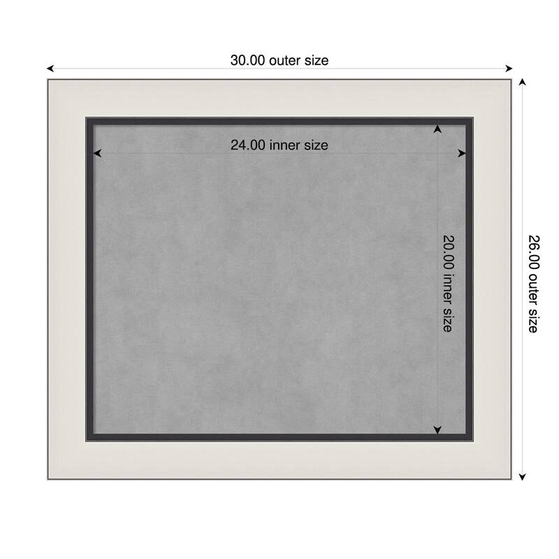 Amanti Art Ellie Brown Silver Framed - 30 x 26 in - Ellie Silver Black