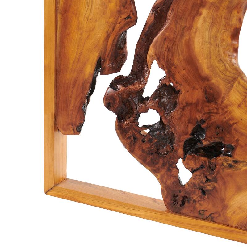Cedar Roots Wall Decor Irregular Shape Wall Art for Home