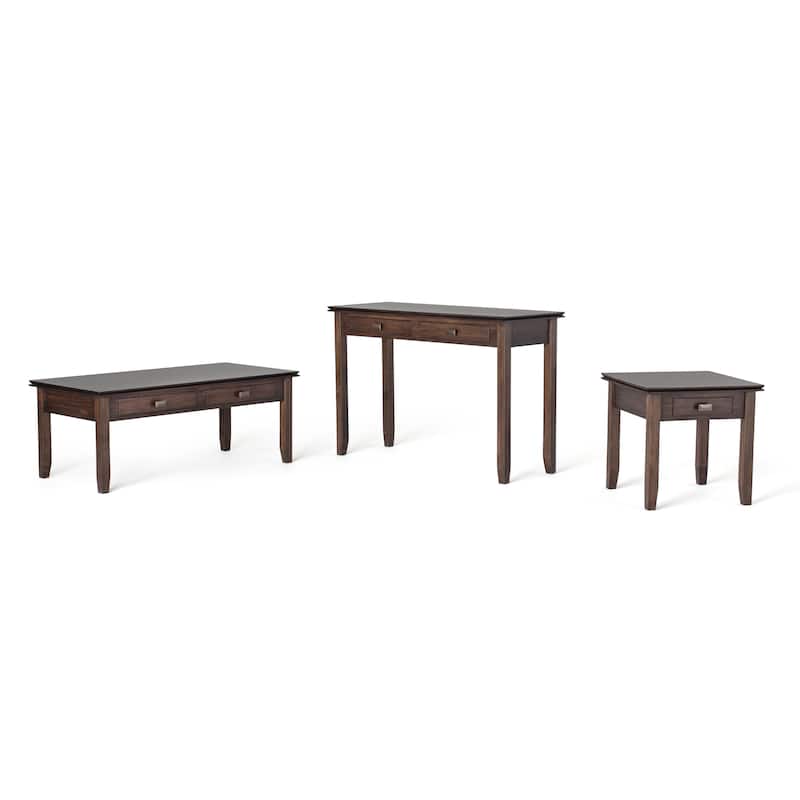 WYNDENHALL Stratford SOLID WOOD 21 inch Wide Square Transitional End Side Table