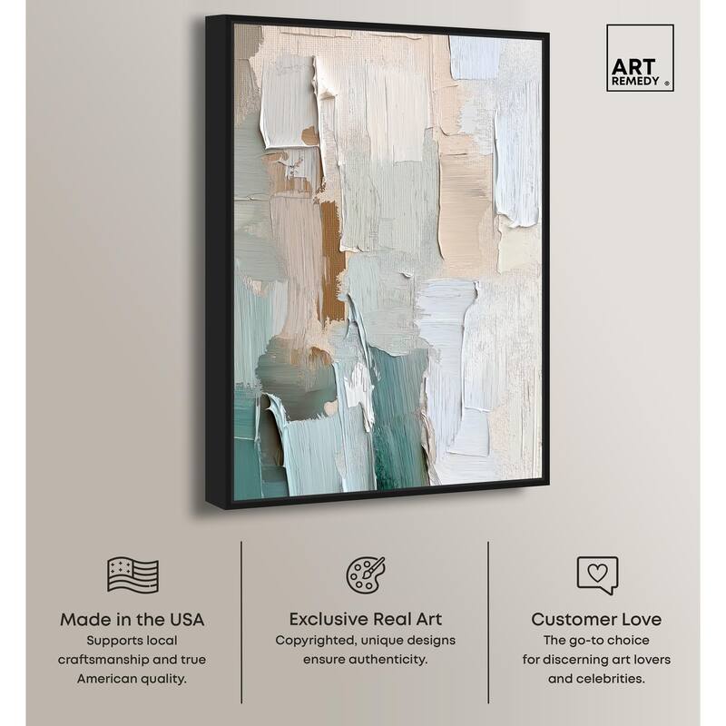 Impasto Intervals II Canvas by Art Remedy
