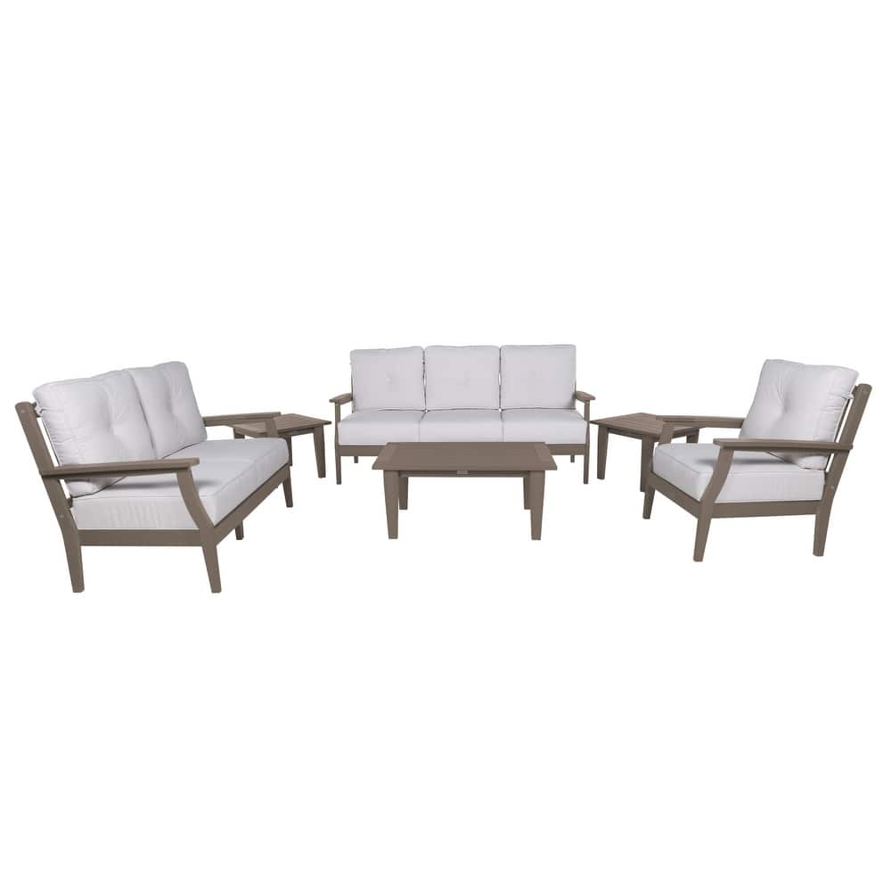 HIGHWOOD Lehigh 6-Piece Grand Deep Seating Set