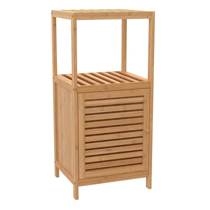 ClosetMaid Bamboo 1-Door Storage Cabinet