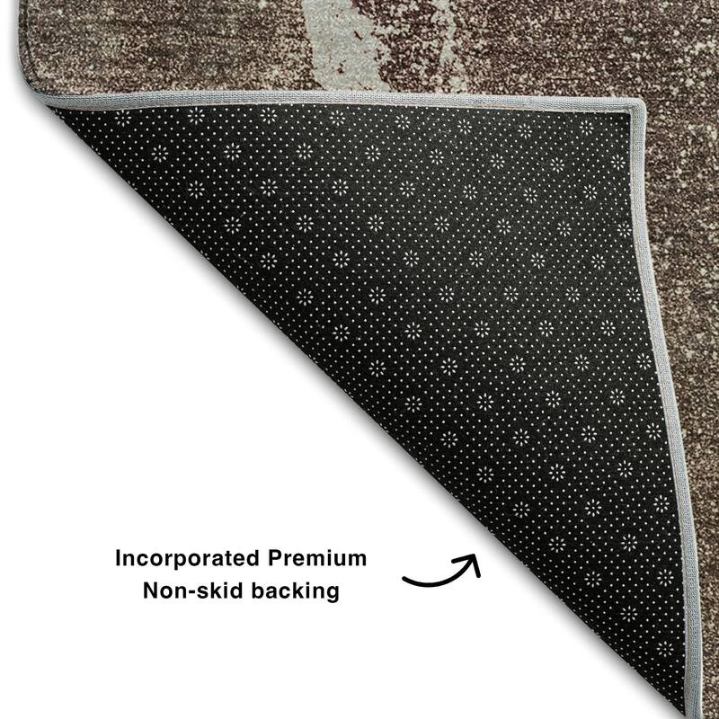 Premium Washable Super Soft Contemporary Mayfield Rug