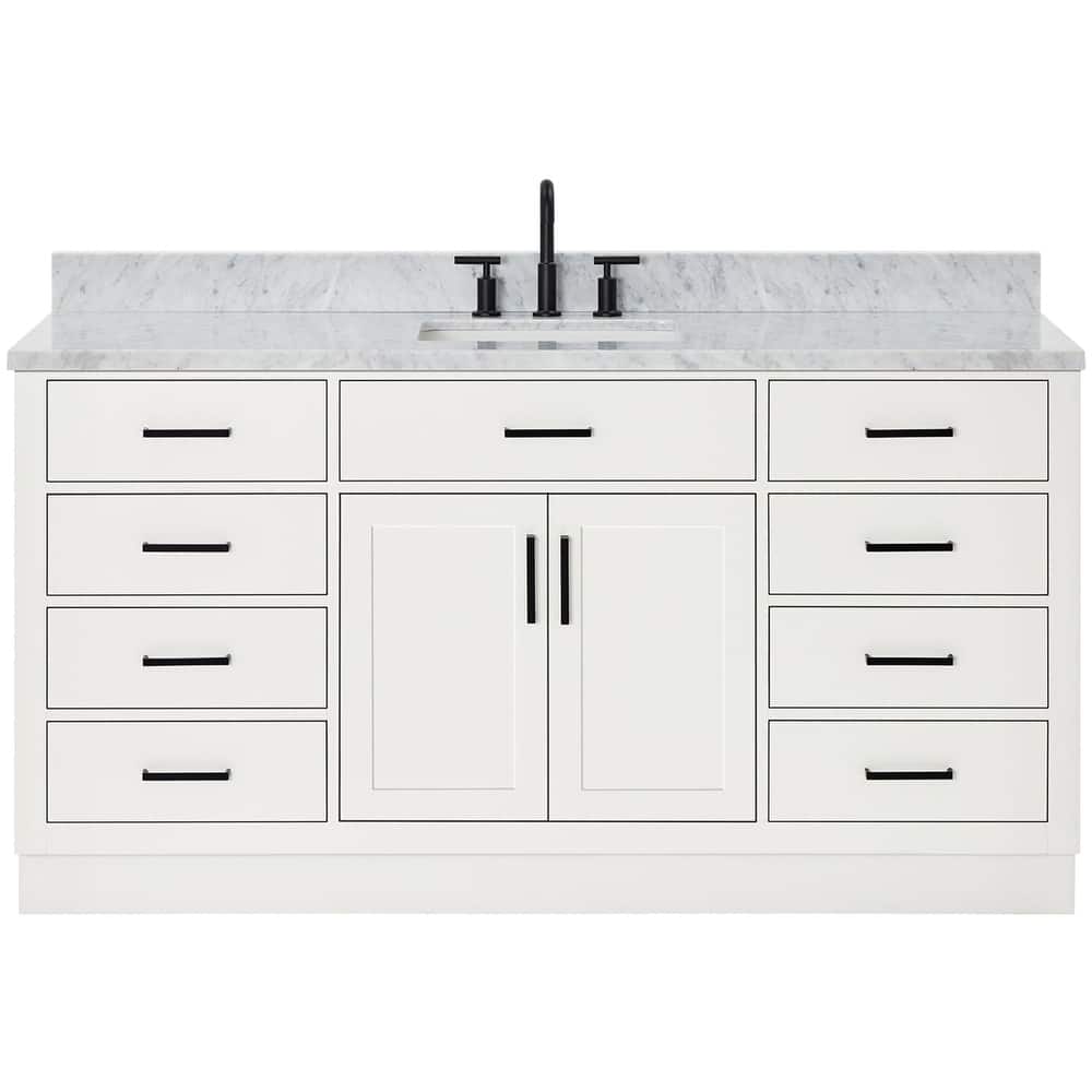 Ariel T067SCW2RVO Hepburn 67" Free Standing Single Rectangular Basin