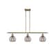 Option Antique Brass / Light Smoke Deco Swirl