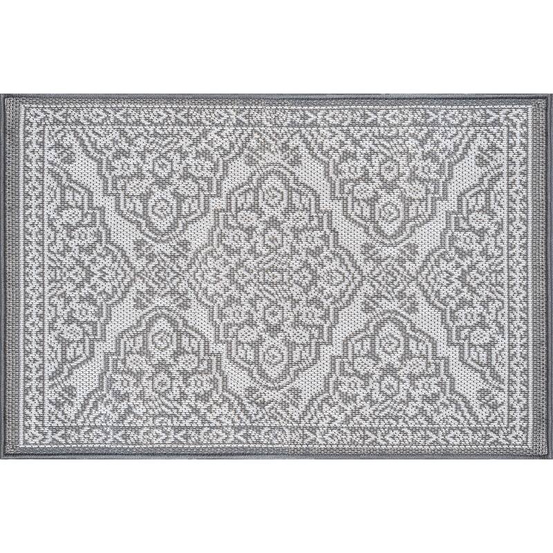 Vision French Country Floral Indoor/Outdoor Area Rug