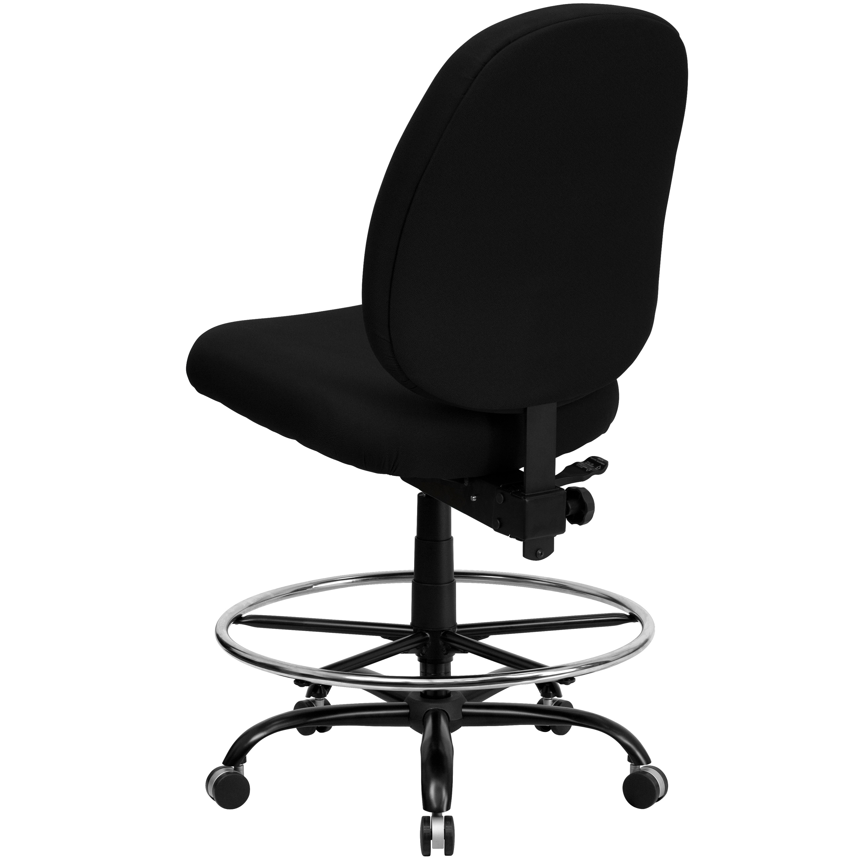 Flash Furniture Drafting chair - 29.5"W x 30.5"D x 44.5" - 52.5"H