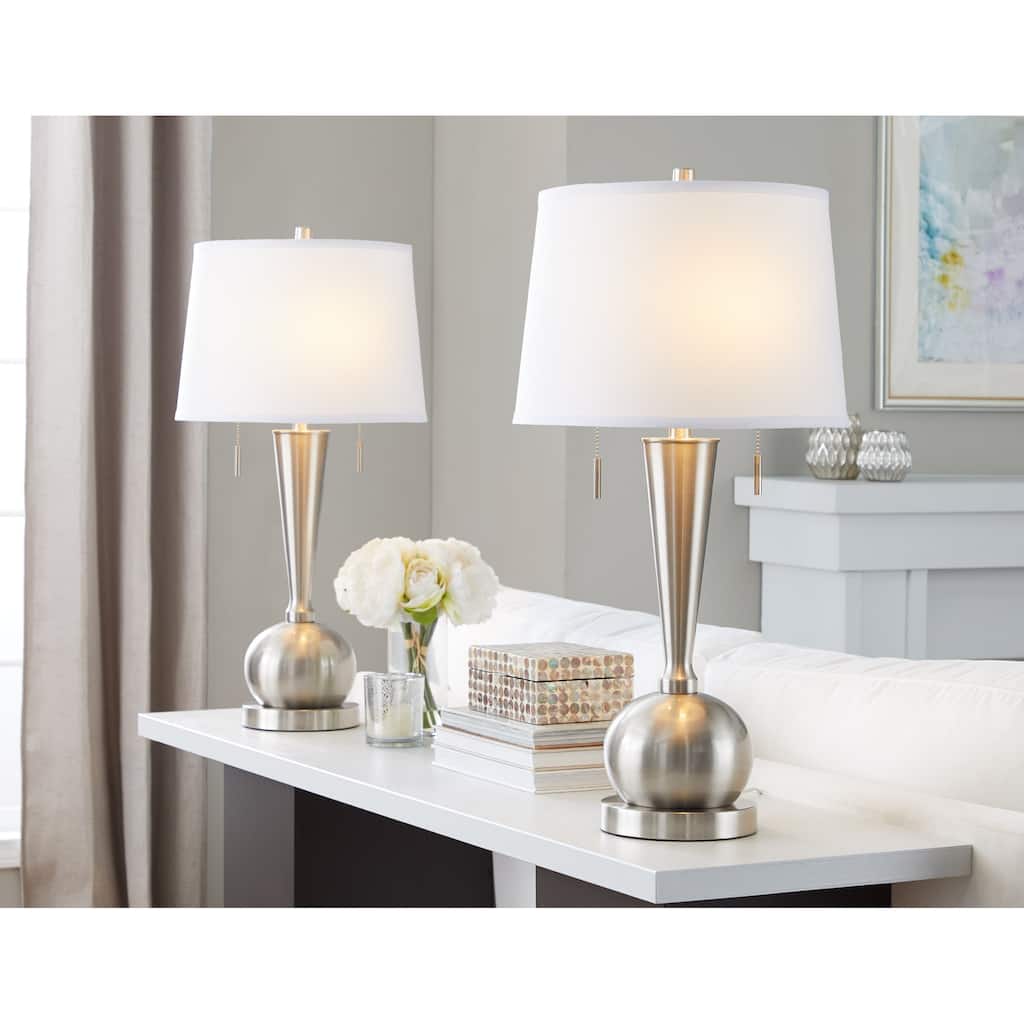 Jules 30.25" Metal Table Lamp with USB Port (Set of 2)