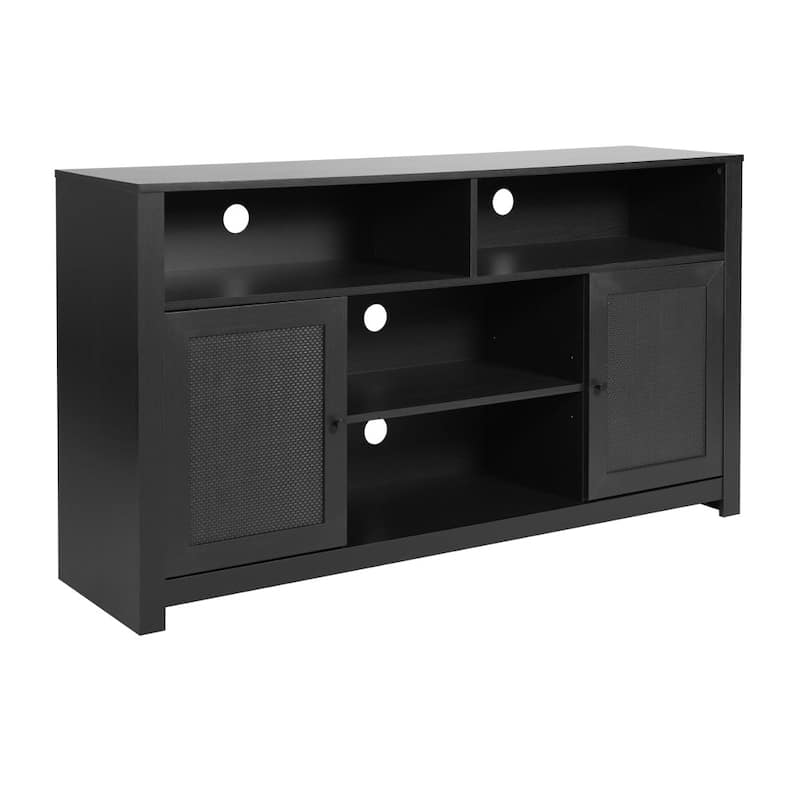 58" Sideboard with 2 Soft Close Doors and Adjustable Shelf - 58"W x 15.75"D x 32.25"H