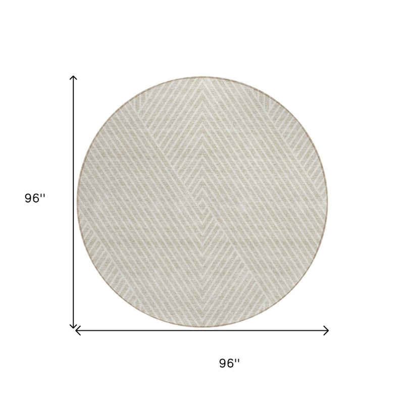 HomeRoots Geometric Transitional Rectangle Outdoor Rug