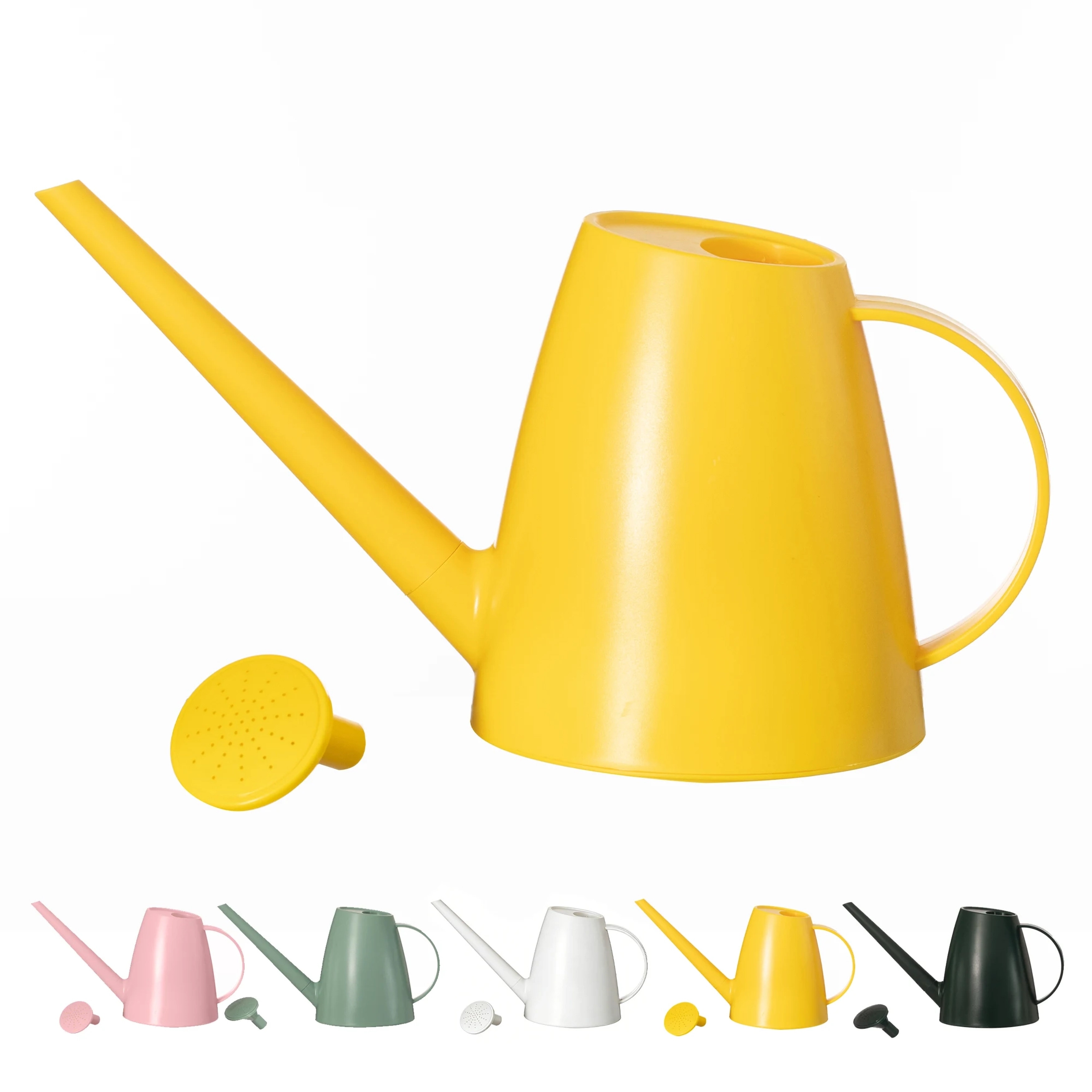 1.8-liter Plastic Watering Can with Detachable Spout & Sprinkler Head