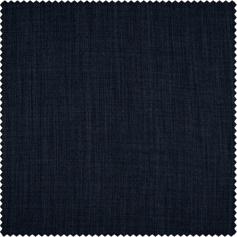 Exclusive Fabrics Faux Linen Extra Wide Room Darkening Curtains (1 Panel)